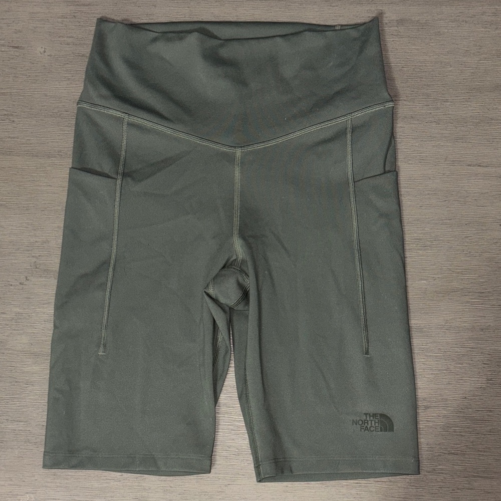 The North Face Women's Dark Green Bike Shorts